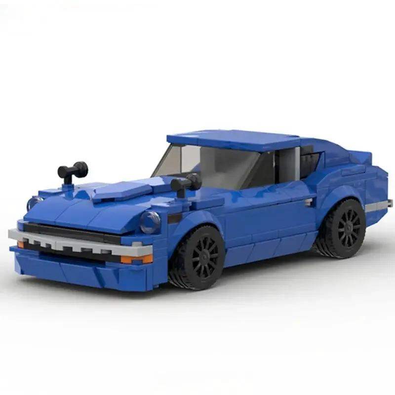 Datsun 240 Z Classic Muscle Custom Lego Cars Minifigures Building Block Toys - Minifigure Toys