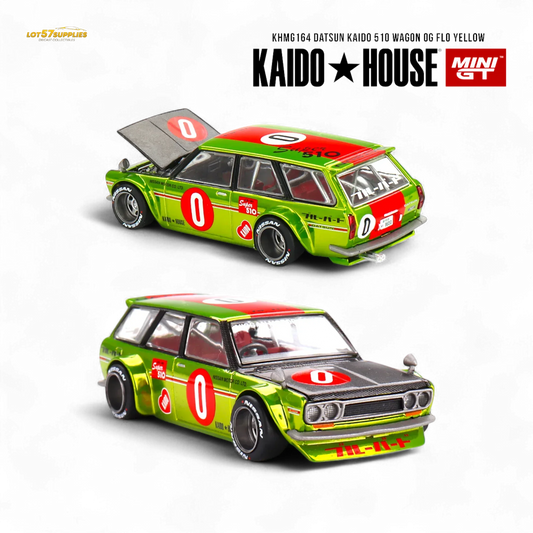 Datsun 510 Wagon Diecast Collectible Scale Model 1 To 64 - ToylandEU