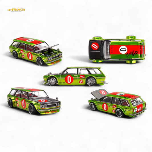 Datsun 510 Wagon Diecast Collectible Scale Model 1 To 64 - ToylandEU