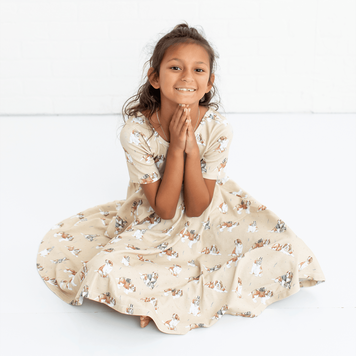 MVP: Louisiana Saints | Organic Cotton Twirl Dress | Nola Tawk