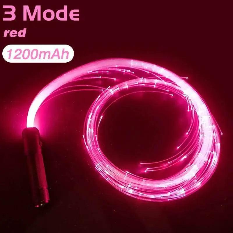  Dazzling Led Fiber Optic Whip 14cm Toyland EU -  ToylandEU™