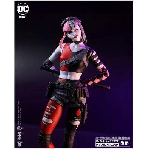 Dc Direct Harley Quinn Black & White By Simone Di Meo Statue - ToyShnip