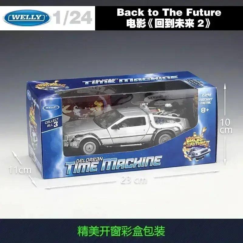  DeLorean Time Machine Diecast Collectible Premium -  ToylandEU™