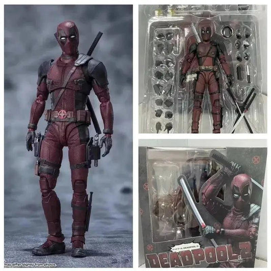  Deadpool 16cm Articulated PVC Action Figure Dynamic Display -  ToylandEU™