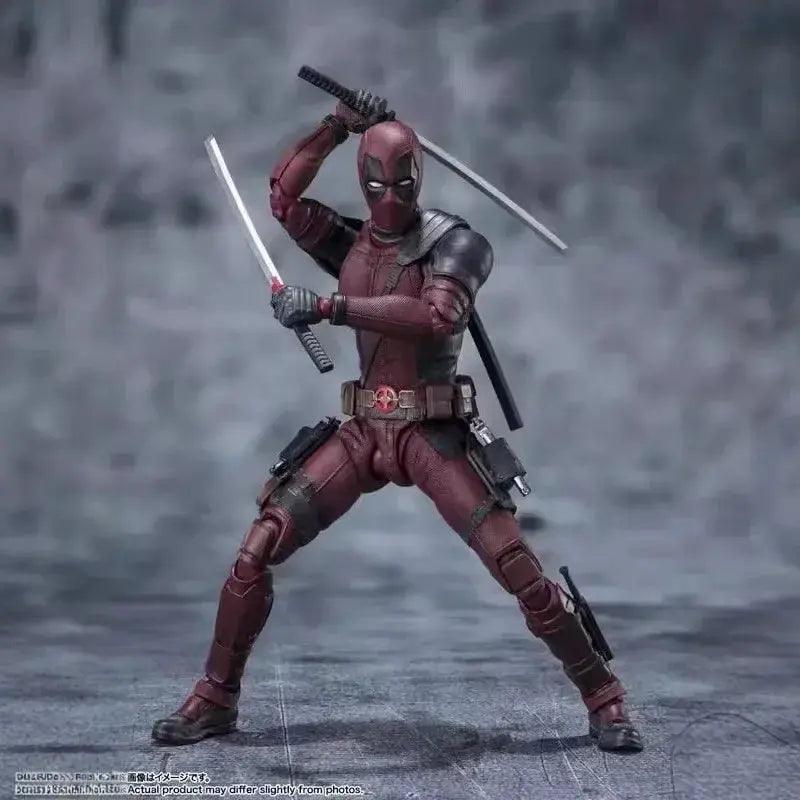  Deadpool 16cm Articulated PVC Action Figure Dynamic Display -  ToylandEU™