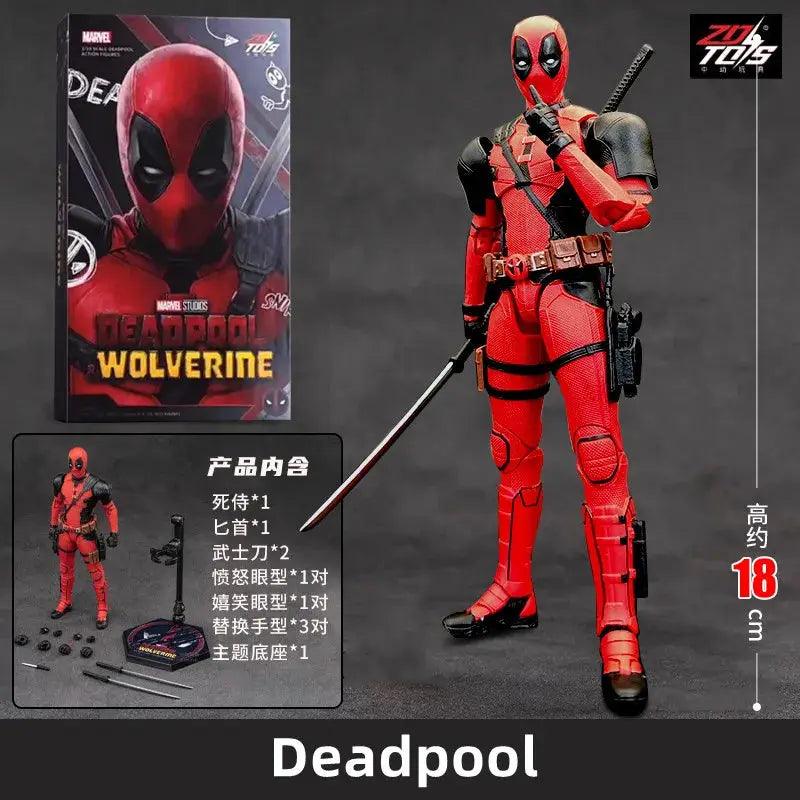  Deadpool And Wolverine Boxed Figures 1 To 10 Scale Pro -  ToylandEU™