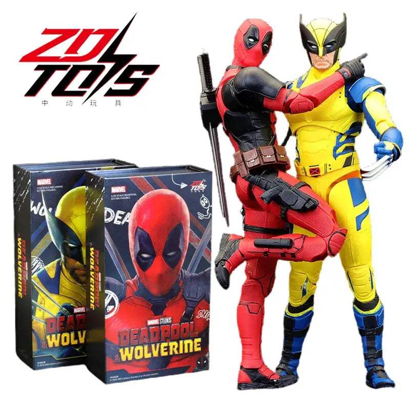  Deadpool And Wolverine Boxed Figures 1 To 10 Scale Pro -  ToylandEU™