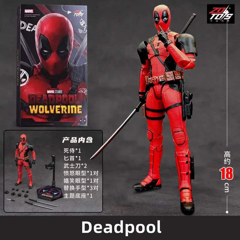  Deadpool And Wolverine Boxed Figures 1 To 10 Scale Pro -  ToylandEU™