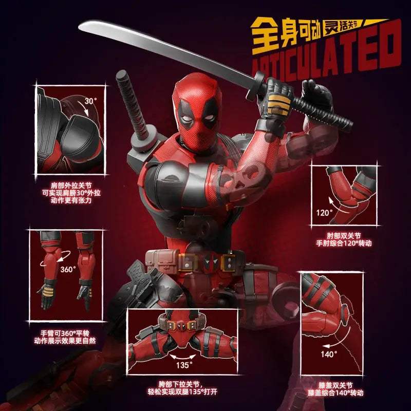  Deadpool And Wolverine One Twelfth Scale Figures Rare -  ToylandEU™