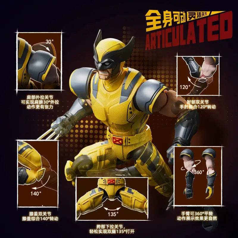  Deadpool And Wolverine One Twelfth Scale Figures Rare -  ToylandEU™