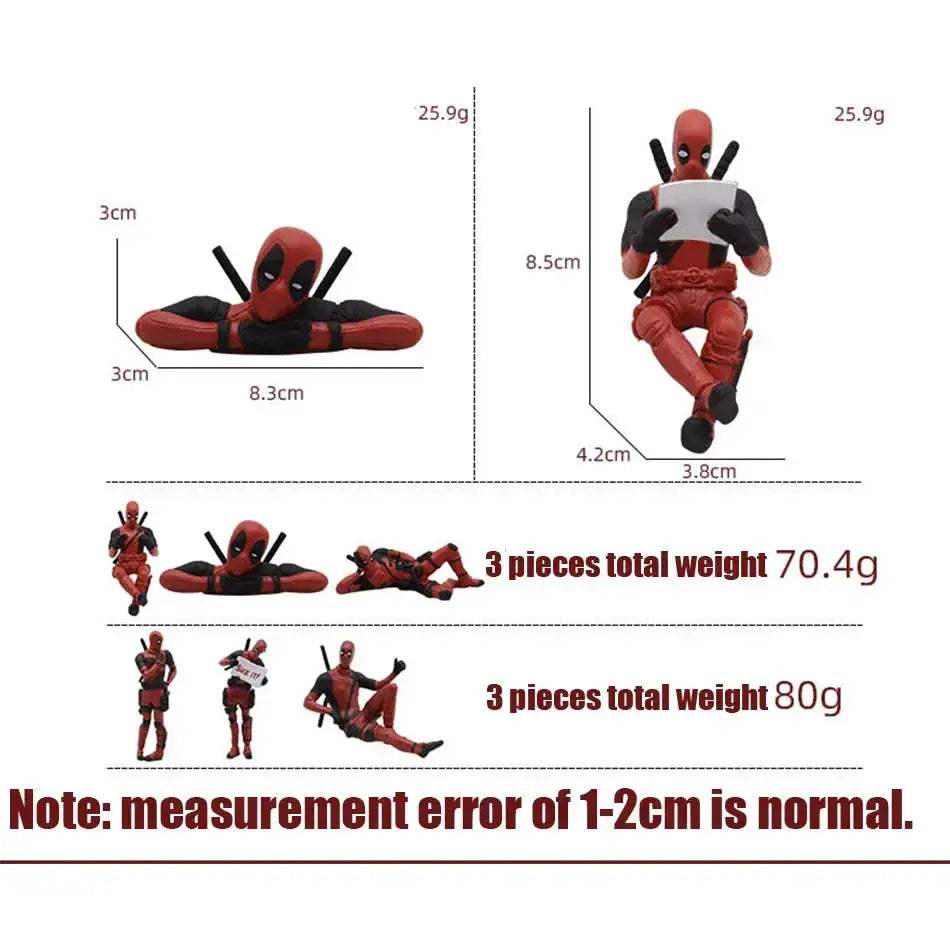 Deadpool And Wolverine Plush Figure For Desk Decoration - ToylandEU