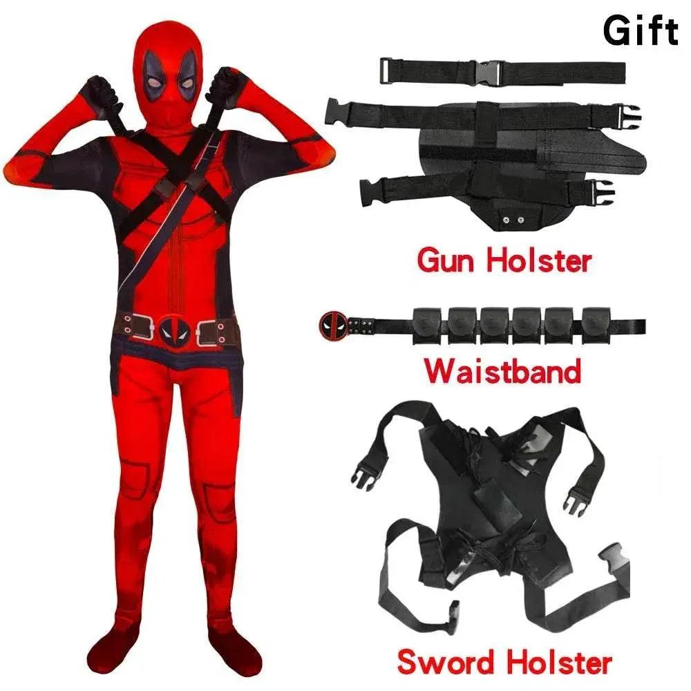  Deadpool Cosplay Costume with Mask - Official  Halloween Costume for All Ages -  ToylandEU™
