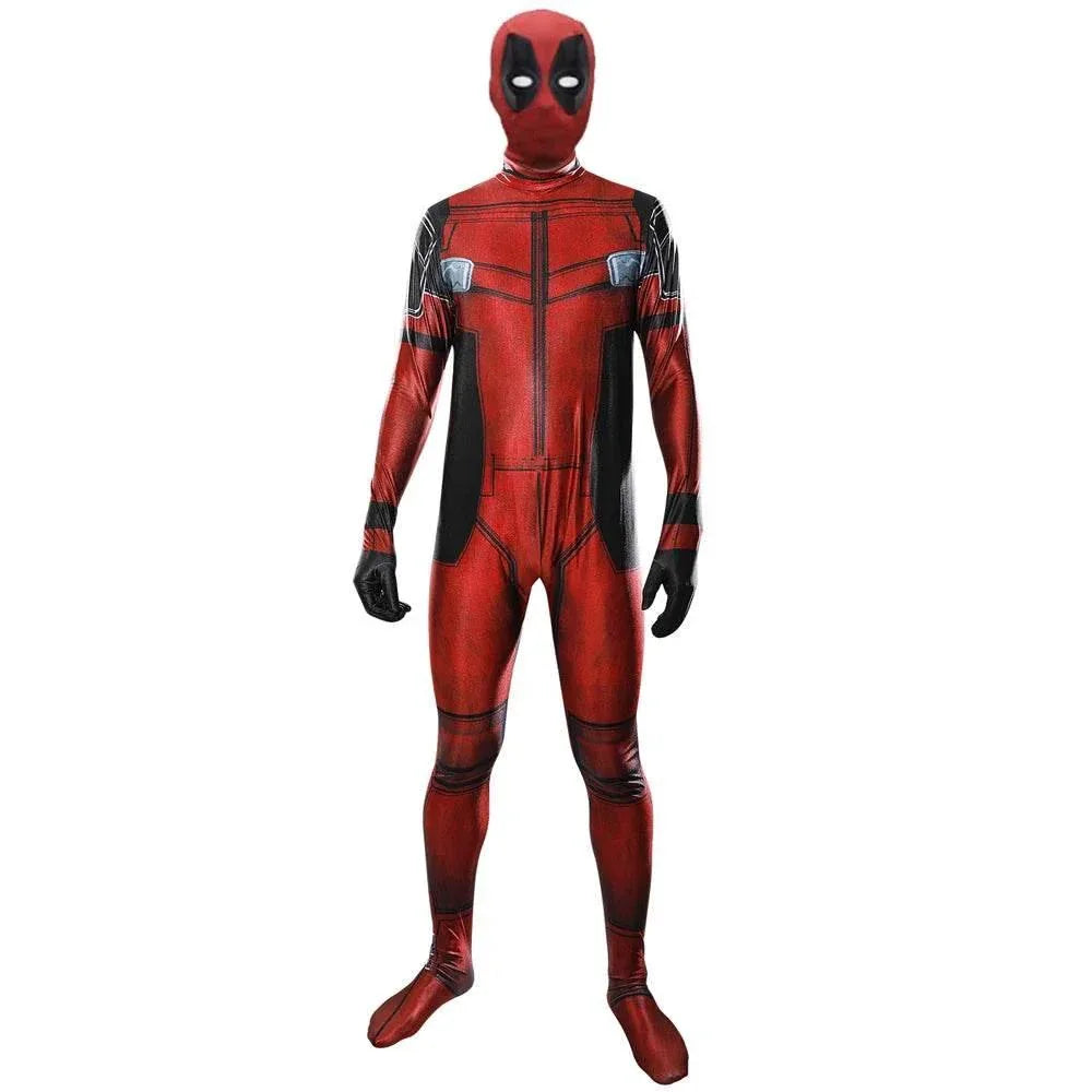 Deadpool Cosplay Costume with Mask - Official Halloween Costume for All Ages - ToylandEU