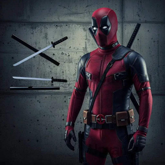 Deadpool Costume Kids Cosplay Suit For Halloween Fun - ToylandEU