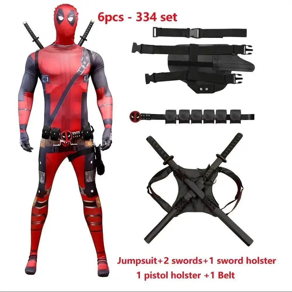  Deadpool Costume Kids Unisex Cosplay Suit For Halloween -  ToylandEU™