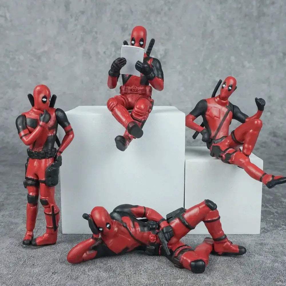 Deadpool Desk Figurine Cute Office Decor 6cm Figure - ToylandEU