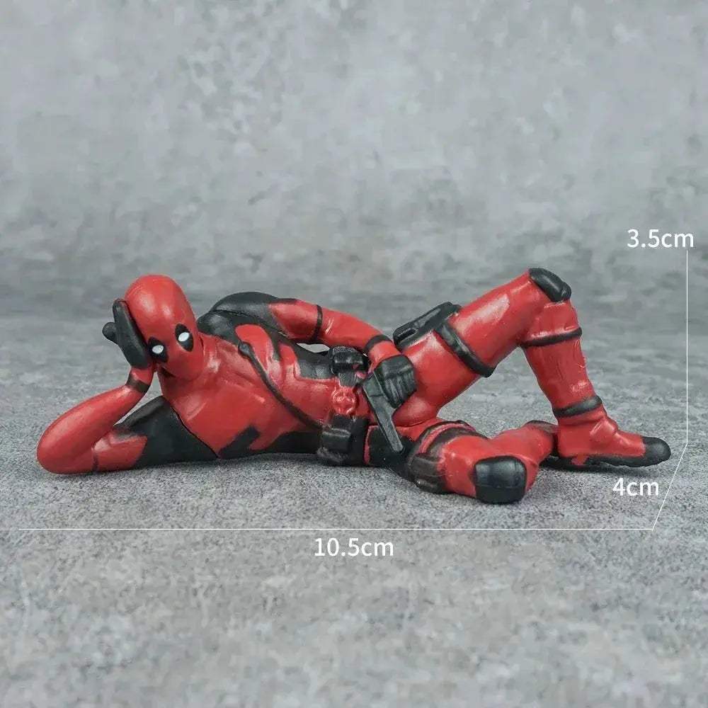 Deadpool Desk Figurine Cute Office Decor 6cm Figure - ToylandEU