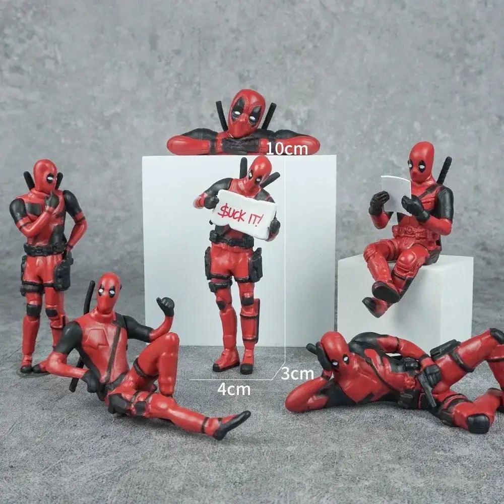  Deadpool Desk Figurine Cute Office Decor 6cm Hot Toys -  ToylandEU™