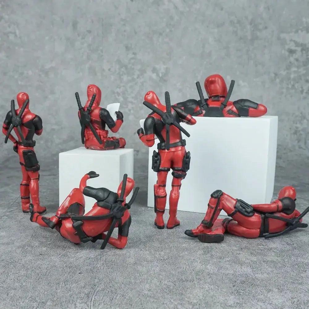  Deadpool Desk Figurine Cute Office Decor 6cm Hot Toys -  ToylandEU™