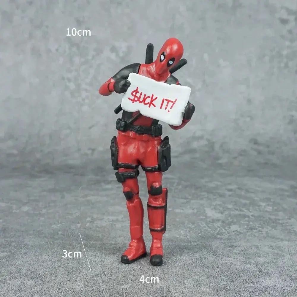 Deadpool Desk Figurine Cute Office Decor 6cm Hot Toys -  ToylandEU™