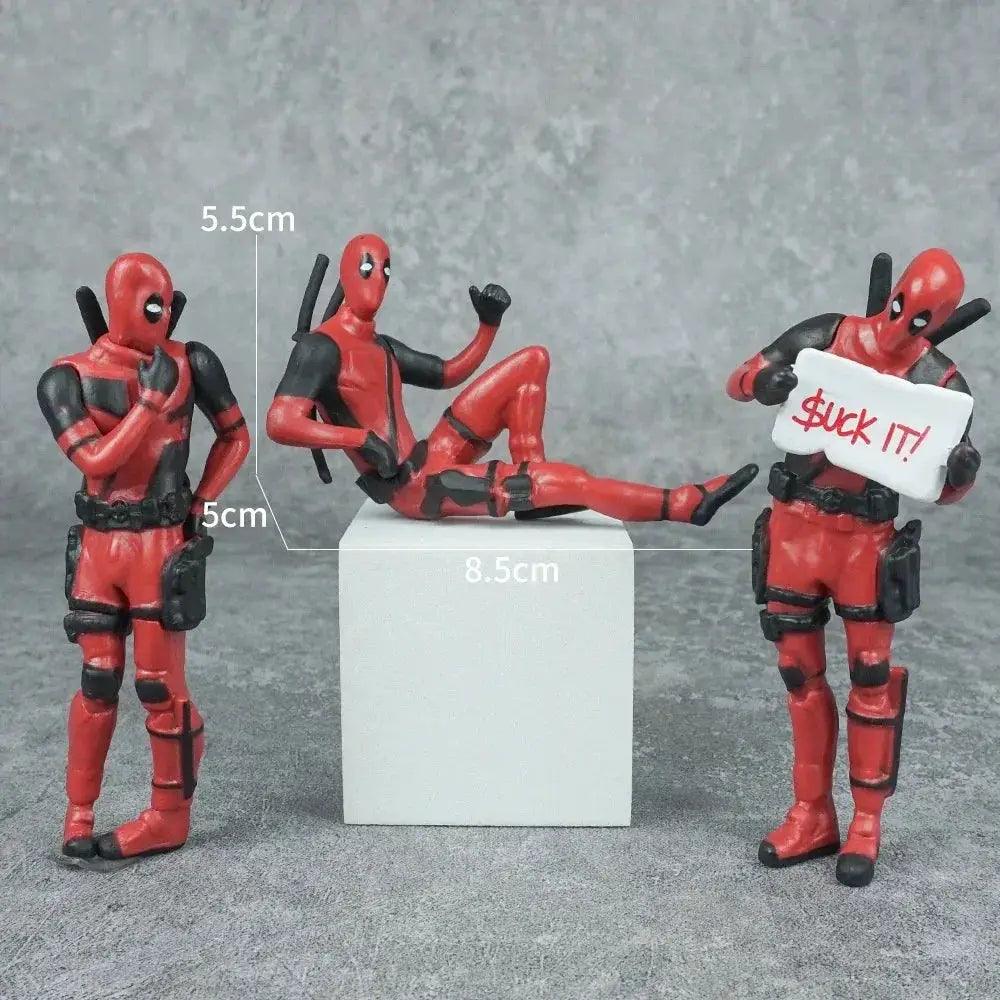  Deadpool Desk Figurine Cute Office Decor 6cm Hot Toys -  ToylandEU™