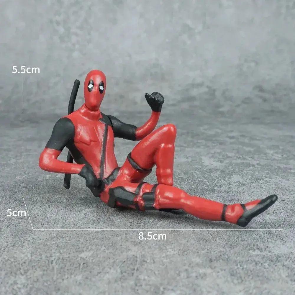  Deadpool Desk Figurine Cute Office Decor 6cm Hot Toys -  ToylandEU™