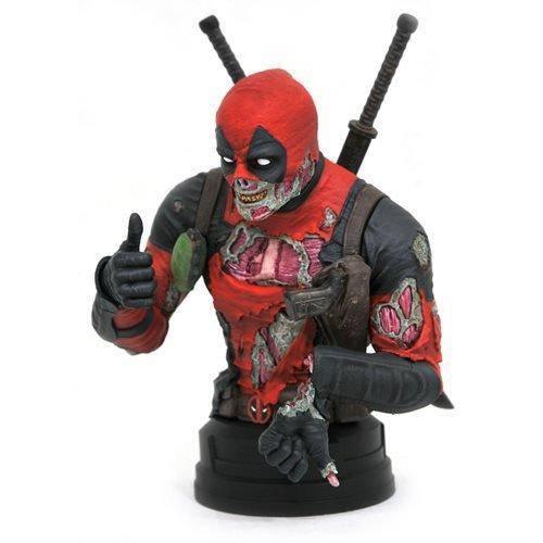 Deadpool Mini Bust Zombie One Sixth Scale SDCC Exclusive - ToylandEU