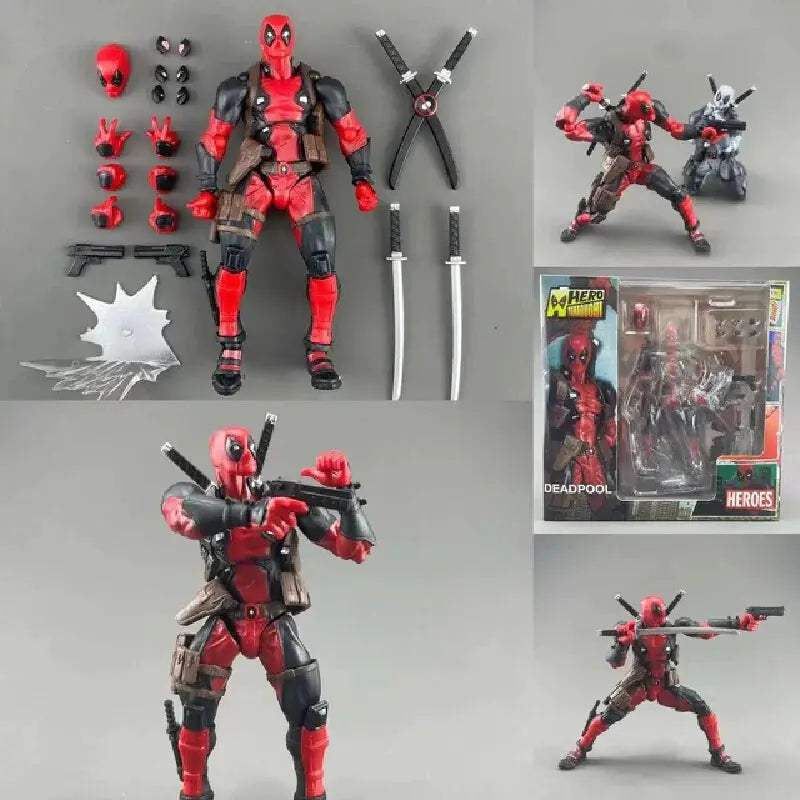  Deadpool Posable Action Figure Wolverine Marvel Toy -  ToylandEU™