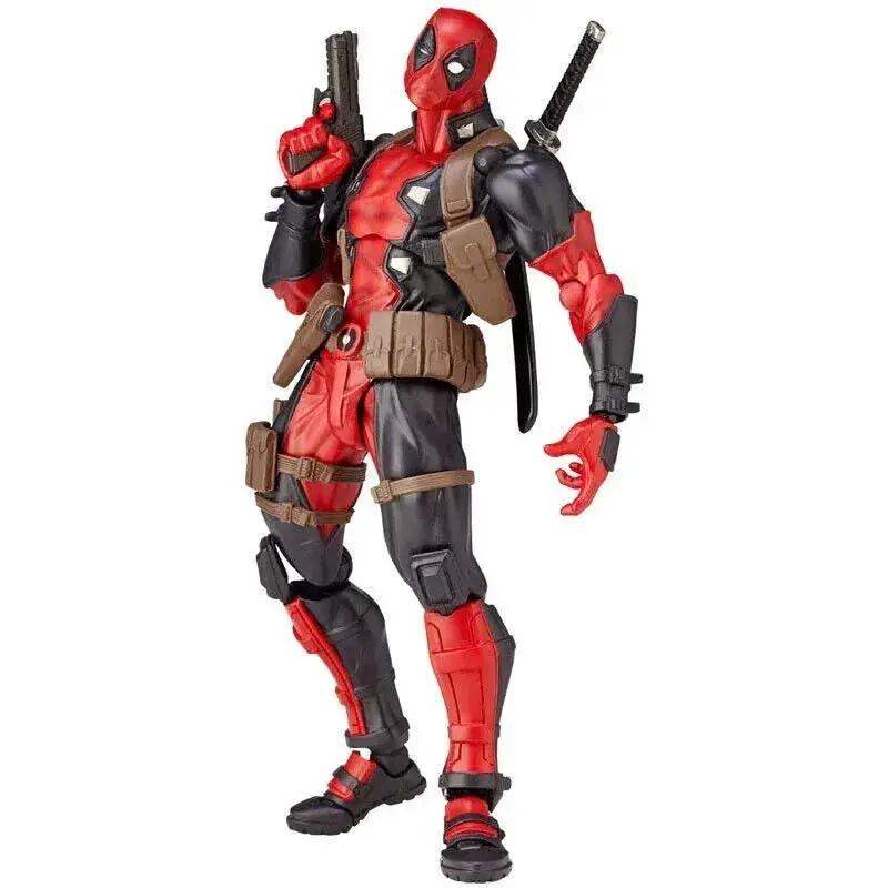 Deadpool Action Figure Marvel Movable 6 Inch Collectible Toy - ToylandEU