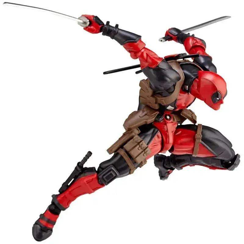 Deadpool Action Figure Marvel Movable 6 Inch Collectible Toy - ToylandEU