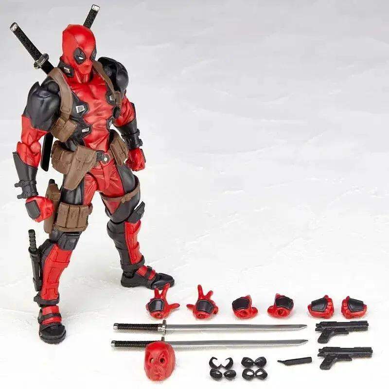 Deadpool Action Figure Marvel Movable 6 Inch Collectible Toy - ToylandEU