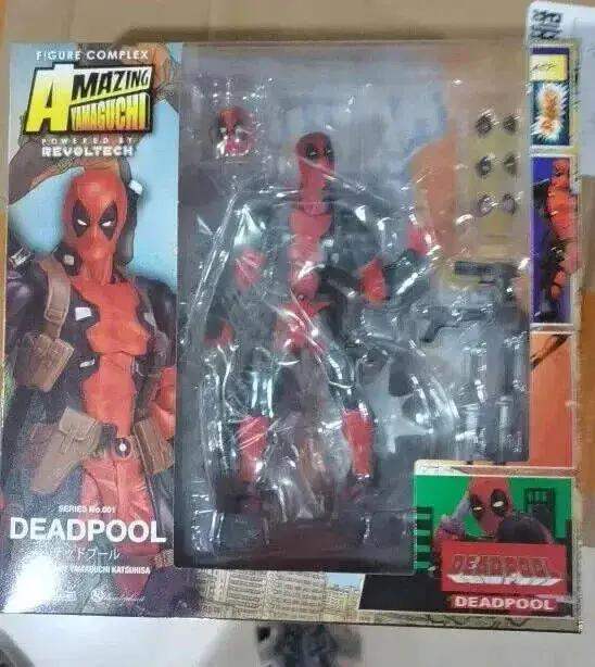 Deadpool Action Figure Marvel Movable 6 Inch Collectible Toy - ToylandEU