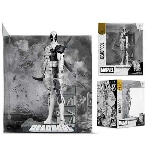  Deadpool The New Mutants 98 Line Art Figure Gold Label -  ToylandEU™