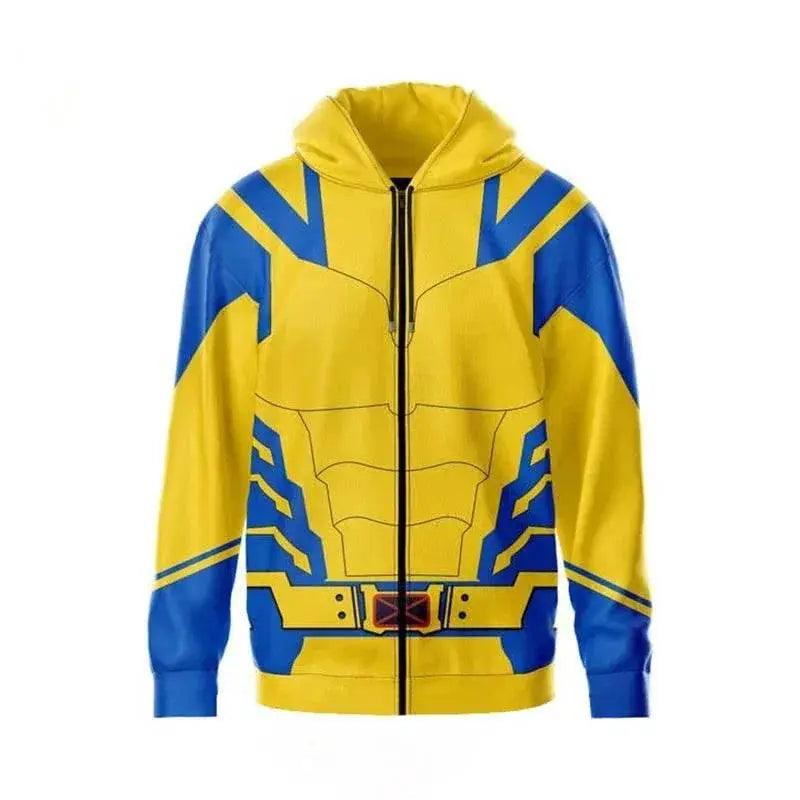  Deadpool & Wolverine 3D Cosplay Hoodie - Unisex Autumn Jacket -  ToylandEU™