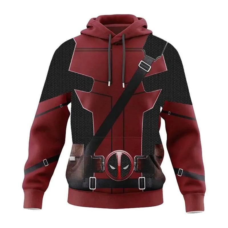  Deadpool & Wolverine 3D Cosplay Hoodie - Unisex Autumn Jacket -  ToylandEU™
