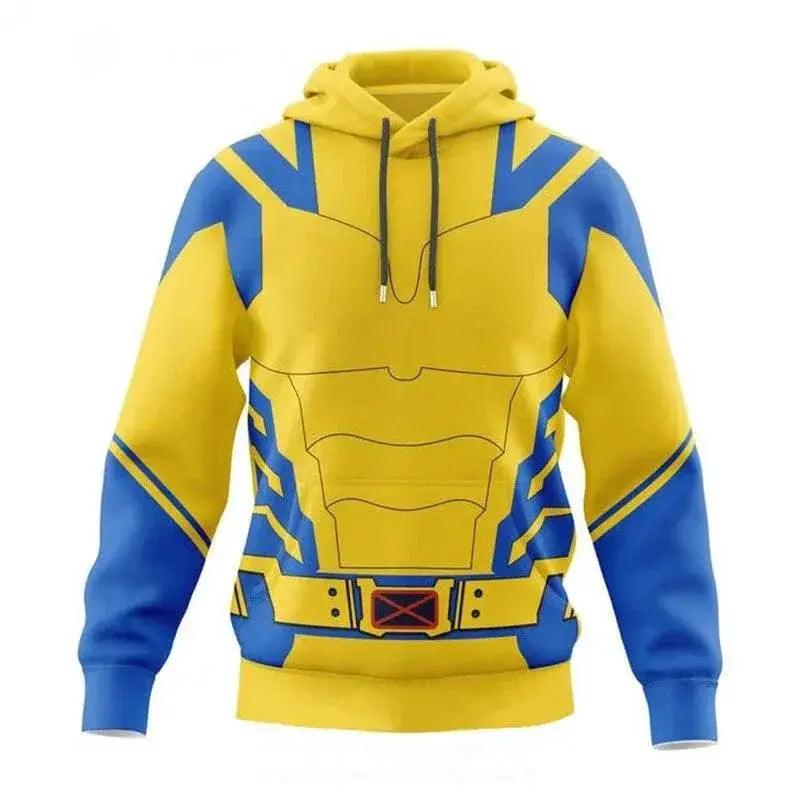  Deadpool & Wolverine 3D Cosplay Hoodie - Unisex Autumn Jacket -  ToylandEU™