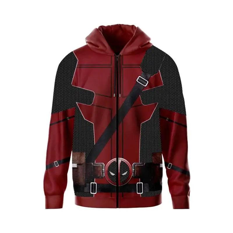  Deadpool & Wolverine 3D Cosplay Hoodie - Unisex Autumn Jacket -  ToylandEU™