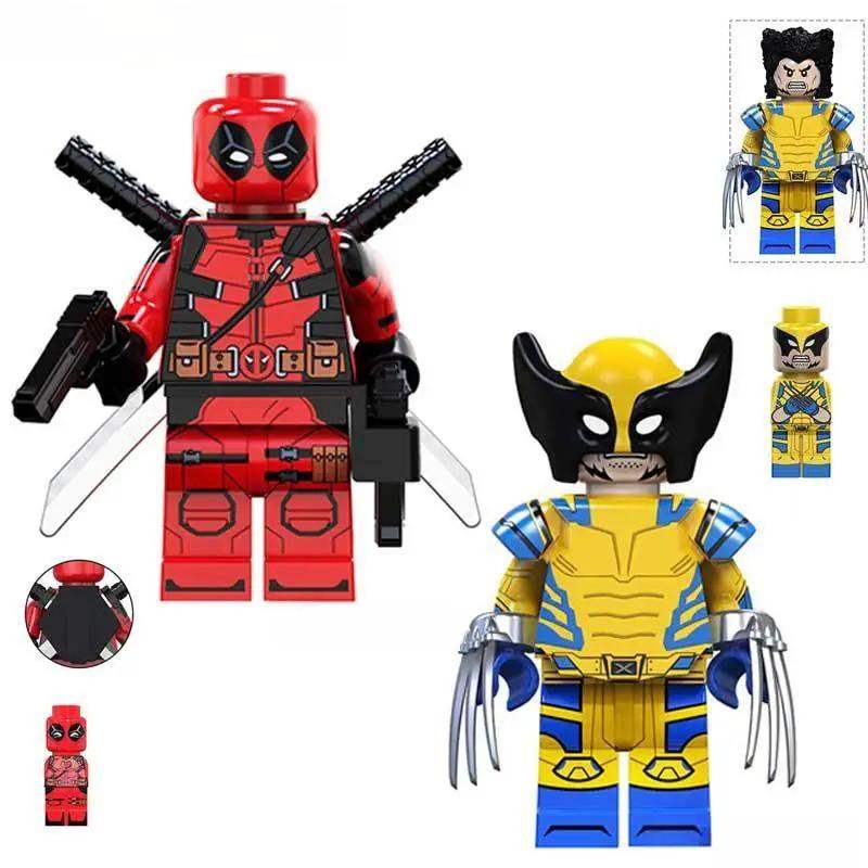  Deadpool Lego Minifigures Wolverine Marvel Duo -  ToylandEU™