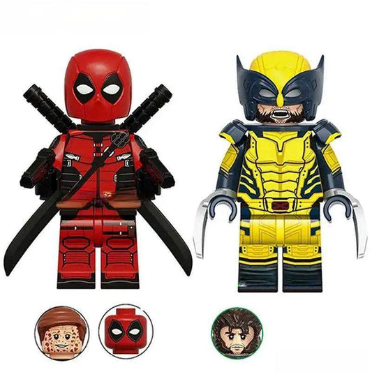 Deadpool LEGO Minifigures Wolverine Set Display Ready -  ToylandEU™
