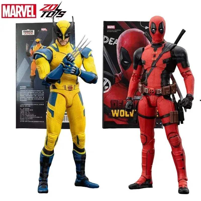 Deadpool and Wolverine Action Figures Boxed Set Collectible 18cm Figures - ToylandEU