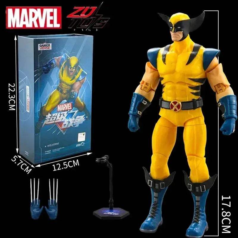 Deadpool and Wolverine Action Figures Boxed Set Collectible 18cm Figures - ToylandEU