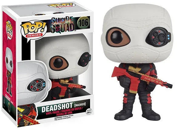 Deadshot Masked Suicide Squad Funko Pop Near Mint Condition - ToylandEU