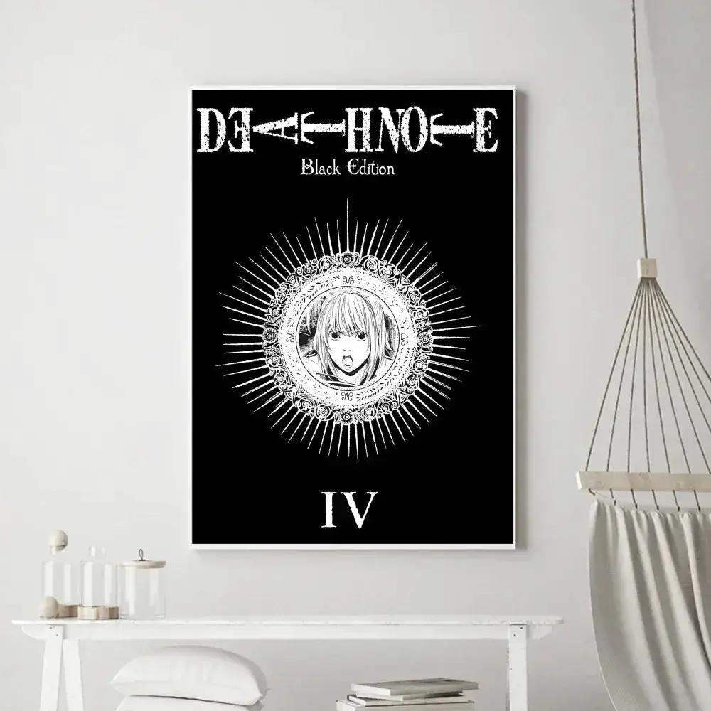 Death Note Anime Poster Prints Wall Art, Painting Bedroom Living Room Wall Bar Restaurant Decor - ToylandEU