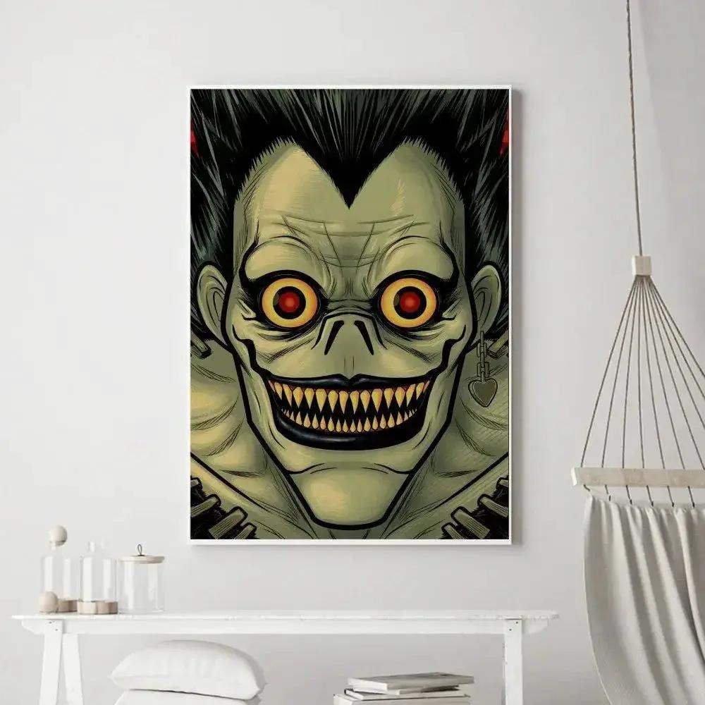 Death Note Anime Poster Prints Wall Art, Painting Bedroom Living Room Wall Bar Restaurant Decor - ToylandEU