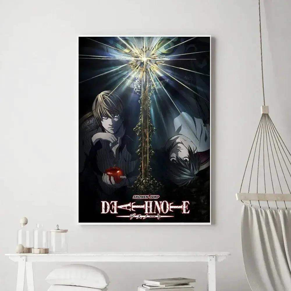 Death Note Anime Poster Prints Wall Art, Painting Bedroom Living Room Wall Bar Restaurant Decor - ToylandEU
