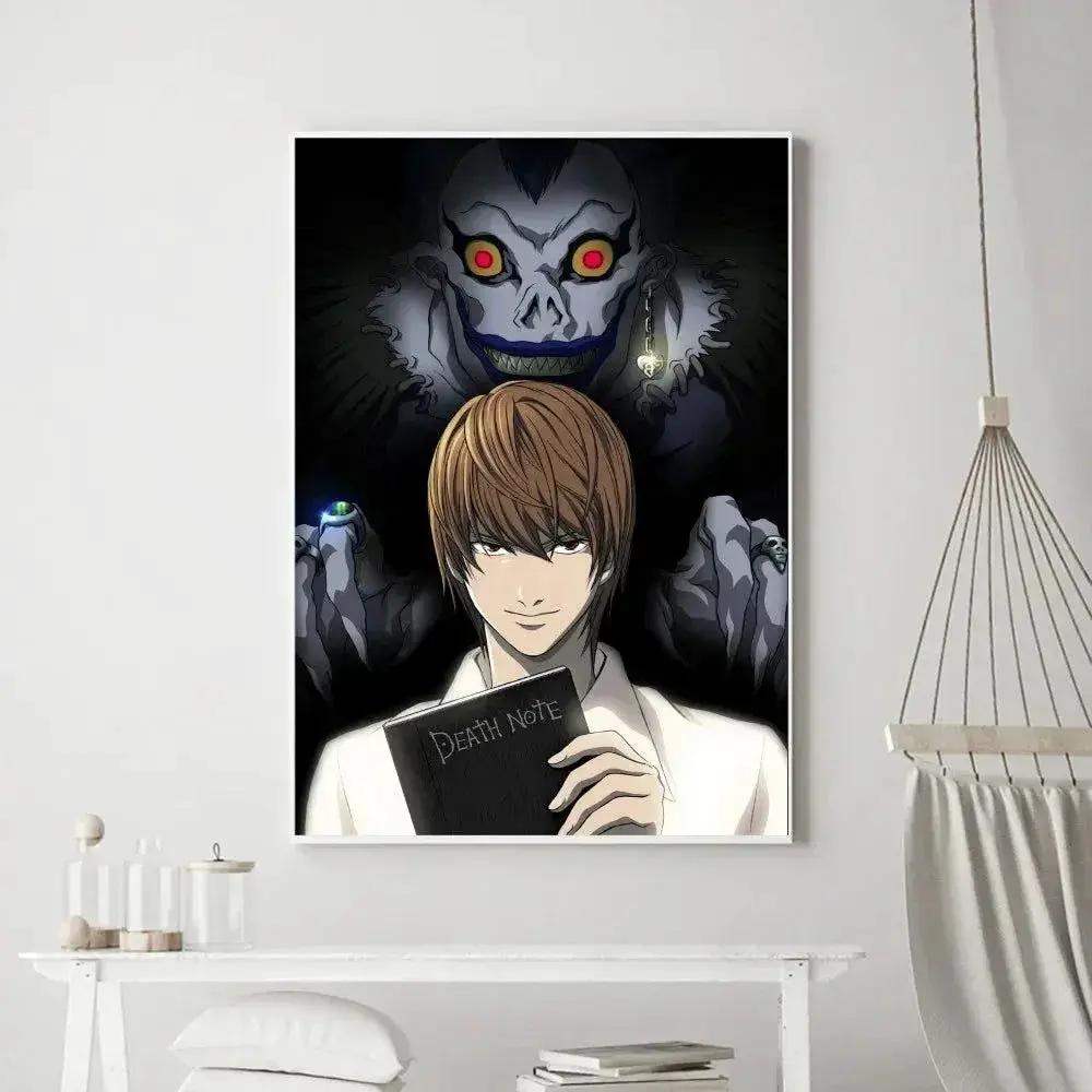 Death Note Anime Poster Prints Wall Art, Painting Bedroom Living Room Wall Bar Restaurant Decor - ToylandEU