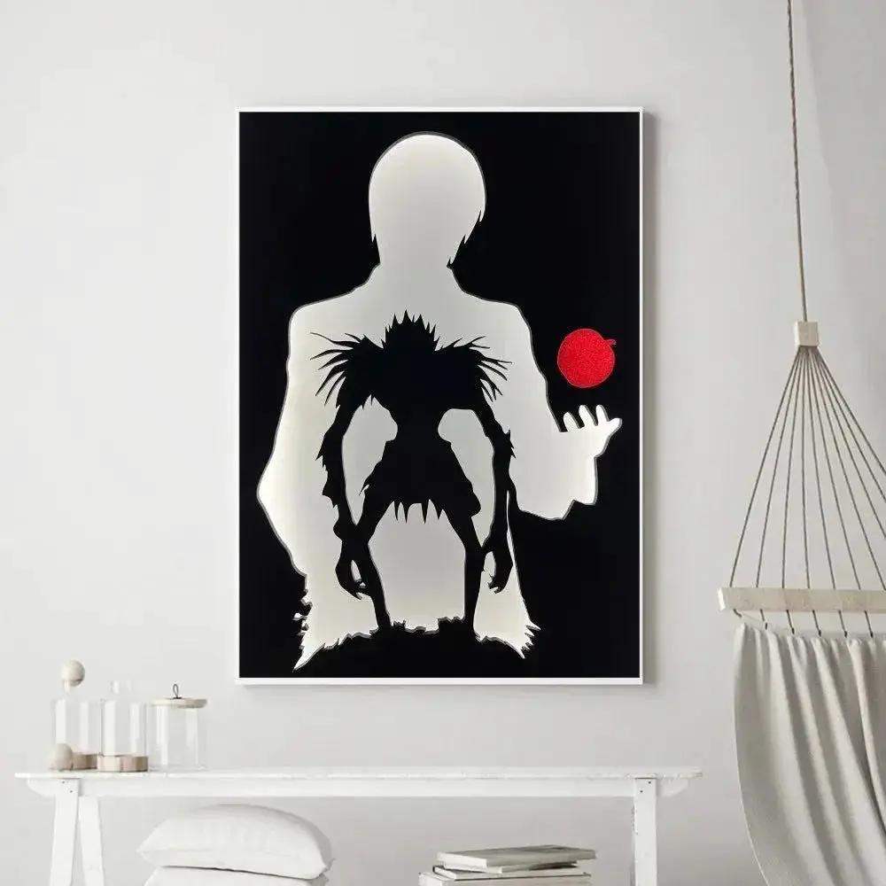Death Note Anime Poster Prints Wall Art, Painting Bedroom Living Room Wall Bar Restaurant Decor - ToylandEU