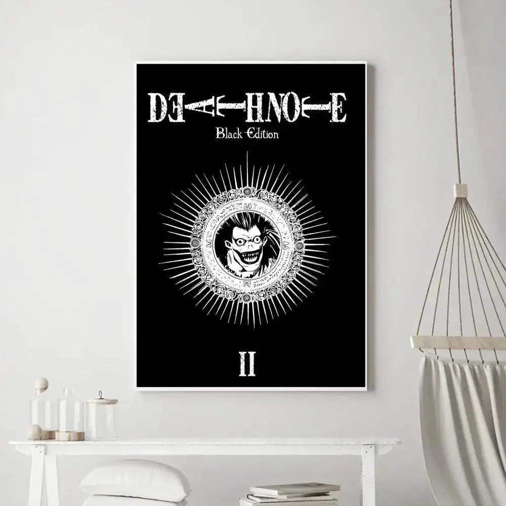 Death Note Anime Poster Prints Wall Art, Painting Bedroom Living Room Wall Bar Restaurant Decor - ToylandEU