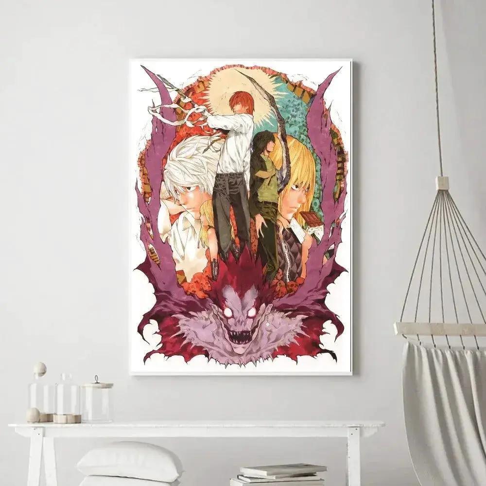  Death Note Anime Poster Wall Art Removable Decor -  ToylandEU™