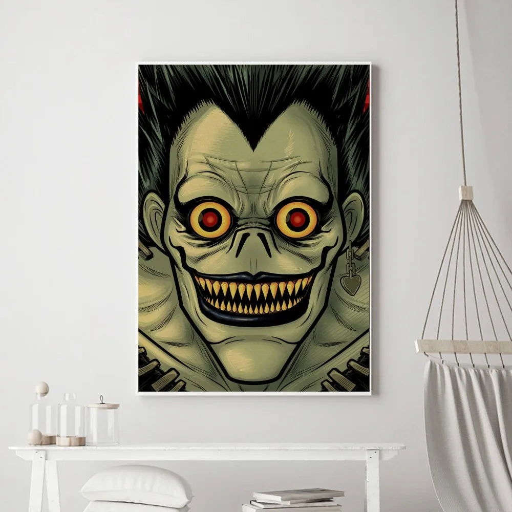 Death Note Anime Poster Wall Art Removable Decor